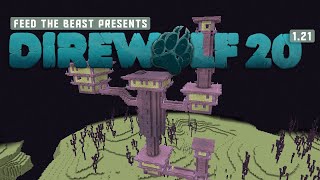 Exploring The End  Direwolf20 121 Ep 16 [upl. by Tonina701]