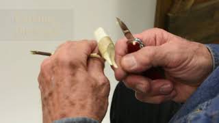 Whittling With Chris Carving a Rooster [upl. by Drobman496]