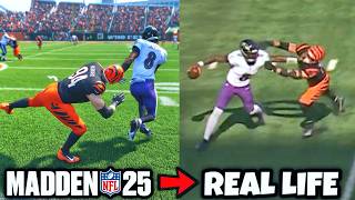 I Recreated TOP PLAYS From NFL Week 5 in Madden 25 [upl. by Hgielsel]