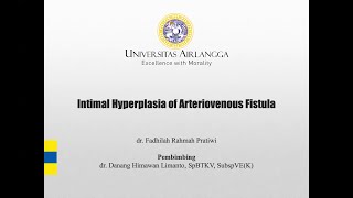 Intimal Hyperplasia of Arteriovenous Fistula [upl. by Saied]