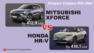 2024 • Mitsubishi Xforce VS Honda HRV [upl. by Hilliary]