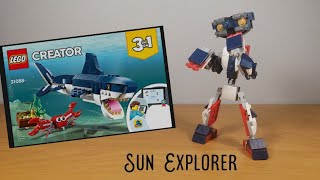 Lego 31088 alternate build Sun Explorer [upl. by Cleary105]