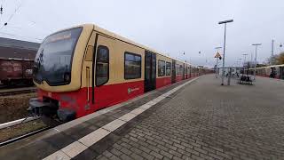 Bahnhof Hennigsdorf bei Berlin S25 nach Teltow Stadt [upl. by Calista]