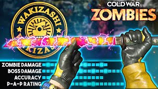 Cold War Zombies The NEW WAKIZASHI Sword PackAPunched is SUPER FUN [upl. by Annelise]