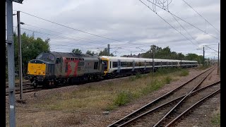 37884 quotCepheusquot hauls 465240 amp 465248 through Retford [upl. by Columba572]