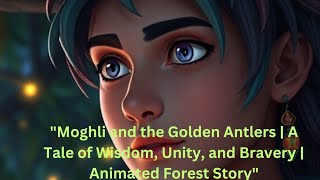 quotMoghli and the Golden Antlers  A Tale of Wisdom Unity and Bravery  Animated Forest Storyquot [upl. by Nollat]