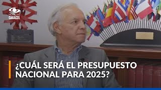 Ricardo Bonilla ministro de Hacienda habla sobre la reducción en las tasas de interés [upl. by Grethel170]