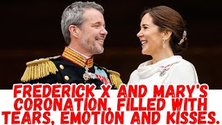 Frederick x and Marys coronation filled with tears emotion and kisses [upl. by Henig]