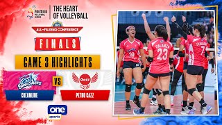 Creamline vs Petro Gazz Finals G3 highlights  2023 PVL AllFilipino Conference  Mar 30 2023 [upl. by Elleda]