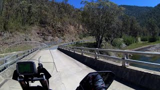 Paddys River Elliott Way to Cabramurra on Suzuki DL1050XT [upl. by Ardnad259]