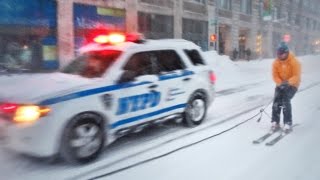 SNOWBOARDING WITH THE NYPD [upl. by Edina]