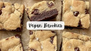 Vegan Brookies [upl. by Ertnom269]