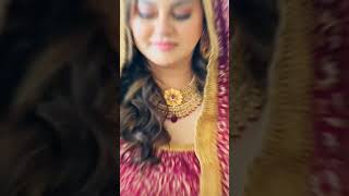 JAVERIA ABBASI NIKKAH LOOK [upl. by Wivinah]