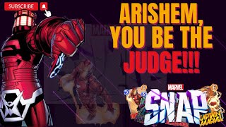 Arishem The Judge Highlights marvel marvelsnap [upl. by Velasco]