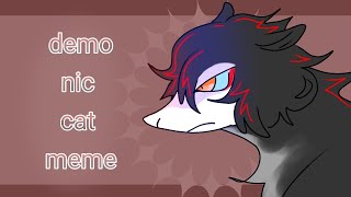 « demonic cat » animation ★ meme★ [upl. by Starinsky]