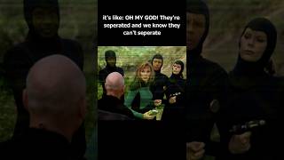 Picard and Beverly being Seperated by a Force Field was Completely Pointless startrekreview [upl. by Wenona]