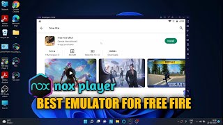 Nox Player Best Emulator For Free Fire  How To Install Nox Player Emulator In PC [upl. by Ardiekal]