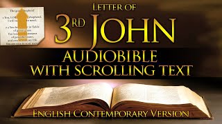 Holy Bible Audio 3 John Contemporary English With Text [upl. by Ibor]