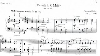 Stephen Heller Prelude in C Major Op 129 no 1 [upl. by Babette]