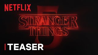 Stranger Things 5  Title Teaser  Netflix India [upl. by Komarek18]