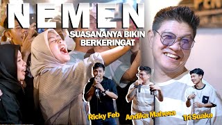 NEMEN  TRI SUAKA FT ANDIKA MAHESA amp RICKY FEB  LIVE NGAMEN [upl. by Dickerson]