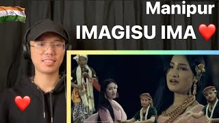 Imagisu Ima Reaction Akswang ❤️Manipur Official Music Video [upl. by Wendelin]