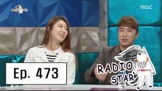 RADIO STAR 라디오스타  The story of Nabi amp Jang Dongmin couples first kiss 20160406 [upl. by Laersi]