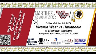 Harlandale vs Victoria West 2024 10 25 [upl. by Pablo]