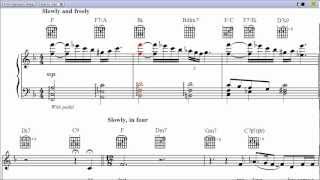 quotAt Lastquot by Etta James  Piano Sheet Music Preview [upl. by Flight]