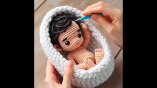 AMIGURUMIS BEBES CUNITAS VIDEO 2DE MI IMAGINACION DISEÑADAS CON IA DISEÑOS PARA CREADORASIDEAS [upl. by Enneyehc137]