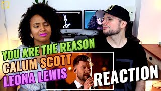 Calum Scott x Leona Lewis  You Are The Reason  Live  The One Show  REACTION [upl. by Yadsnil802]