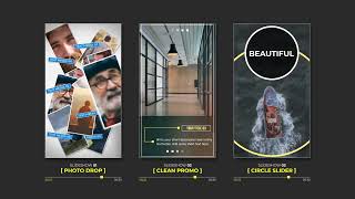 Vertical Slideshow v1  Adobe Premiere Pro Template [upl. by Inhoj]