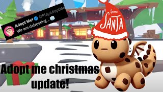 ❄️2024 ADOPT ME CHRISTMAS UPDATE WHAT WE ARE EXPECTING TO COME❄️ [upl. by Ainafetse676]