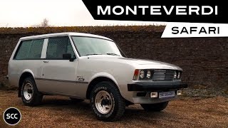 MONTEVERDI SAFARI A 57 V8  Modest test drive  Engine sound  SCC TV [upl. by Tade]