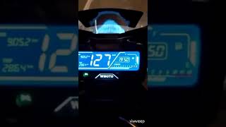 TOP SPEED WMOTO XTREME 150i 130kmj   Lifan Kpv 150 [upl. by Azaria]