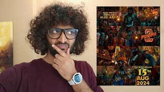 Pushpa 2 The Rule  Teaser Reaction  Happy Birthday Allu Arjun  Malayalam [upl. by Nolyak]