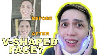 I TRIED ANLAN V FACE LIFTING MACHINE FOR 7 DAYS GALING REAL TEA EXPERIENCE PHILIPPINES  VLOG [upl. by Alberic]