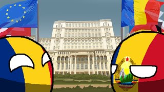 Polandball modern history of Romania [upl. by Lyrac]