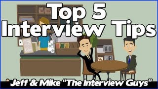 Interview Tips  The Top 5 Job Interview Tips You NEED To Pay Attention To [upl. by Mathilde]