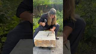 Making Limestone Plinths for Timberframe Structure [upl. by Harshman465]