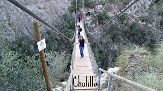 Puentes Colgantes  Chulilla Valencia [upl. by Ellohcin]