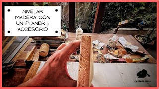 Cómo ENDEREZAR madera con un PLANER [upl. by Priestley46]