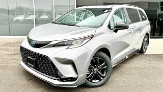 THE HOTTEST MINIVAN on the planet 2024 Toyota Sienna XSE AWD review [upl. by Dollie]