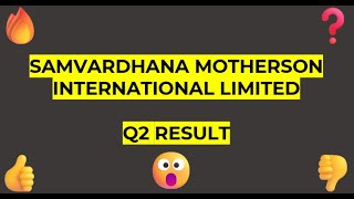 Motherson Sumi Q2 Results 2425  Motherson Results Today  Smavardhana Motherson Share latest news [upl. by Barney]