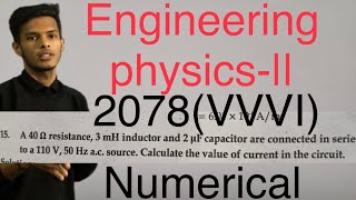 Engineering physics 2nd semester numerical [upl. by Legir]