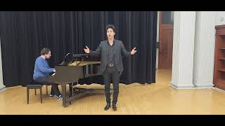 Ella mi fu rapita Rigoletto Mehdi Mikaeilzadeh Tenor Giancarlo Scalia Piano [upl. by Fedirko]