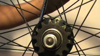 How to Remove Fixie cog Without Special Tools [upl. by Atiram]