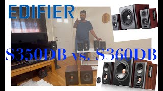 Edifier S350DB vs S360DB Visual Comparison  S360DB Unboxing [upl. by Scutt646]