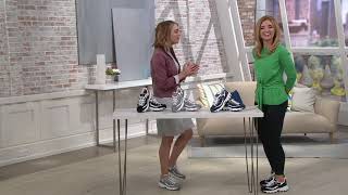 Skechers DLites LaceUp Sneakers  Biggest Fan on QVC [upl. by Edualc]