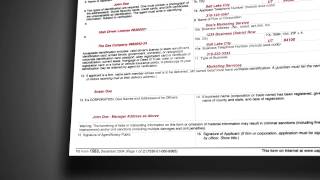 Filling out the Application for Delivery of Mail through Agent  USPS 1583 form [upl. by Tana]